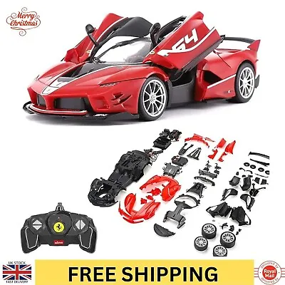 Ferrari Model Kit Self Assembly  FXXK Evo RC Sports Car 1 : 18 Scale • £18