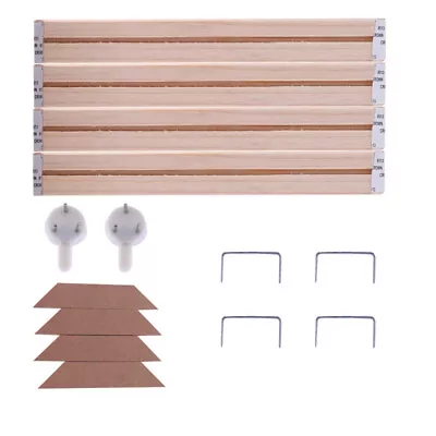  Canvas Frames Wood Stretching Kit Stretcher For Paintings Suite • £10.99