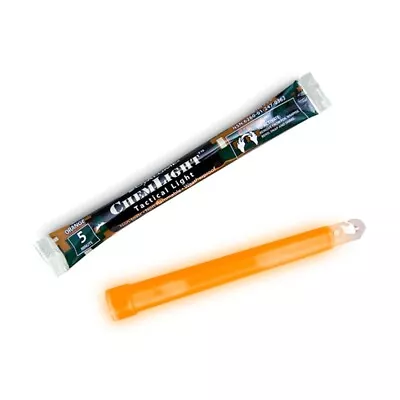 Cyalume Ultra-Hi Intinsity Orange ChemLight Light Sticks 10-Pack • $12