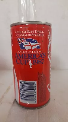 Rare Coca Cola Steel Can - Americas Cup Defence 1987 - Canned Launceston TAS • $19.99