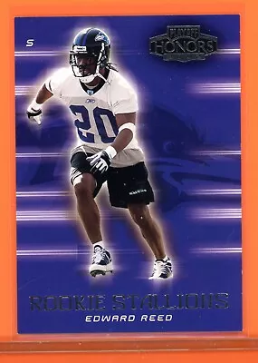 🏈 2002 Playoff Ed Reed #rs-17 Rookie Rc Baltimore Ravens/ Miami Looky  🤩 📣 • $9.99