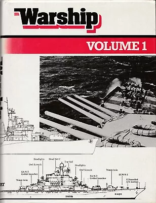 Warship 1977 Vol. 1 No.s 1-4 (Conway 1977 1st) • £14.99