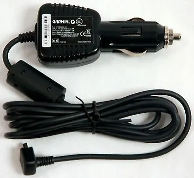 NEW GENUINE Garmin Nuvi GPS Mini-USB Car Charger Adapter 1480C 1490T 2250LT 3750 • $16.52