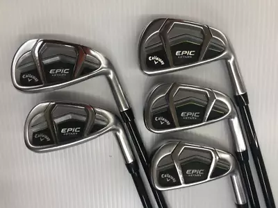 Callaway  EPIC STAR Irons #6-9.P(5Clubs)/Speeder/Flex:R/Iron Set • $420