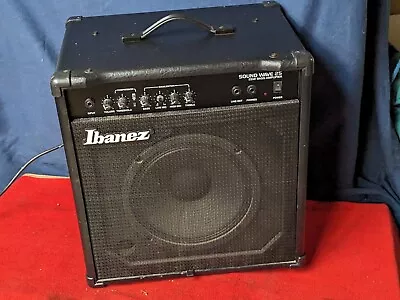 Ibanez Sound Wave 25 25watt Bass Amplifier  Working Nice Amp! • $139.69