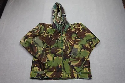 Vintage Camo Jacket Mens Large Green Camo Suit Protective Smock With Hood • $29.97