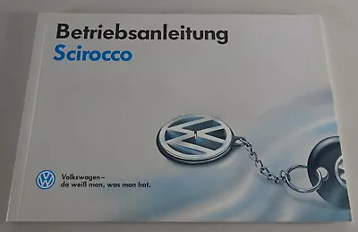 Operating Instructions VW Scirocco 2/II Type 53b 1.6 / 1.8 Scala GT II GTX 16V From 1991 • $75.64