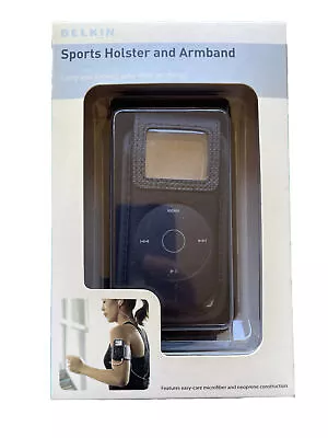 Belkin Sports Holster And Armband For Ipod Nano 2nd Generation F8Z133 Black  • $4.99