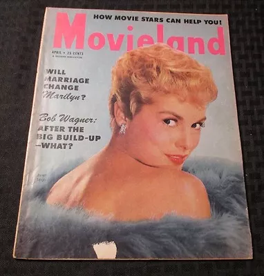 1954 MOVIELAND Magazine V.12 #4 Marilyn Monroe VG- • $19.25