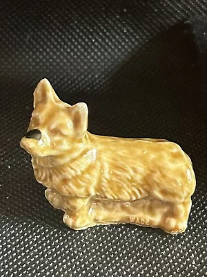 Vintage Wade England Whimsie Corgi Ornament Nose Painted Wrong Rare Ornament Dog • £18.89