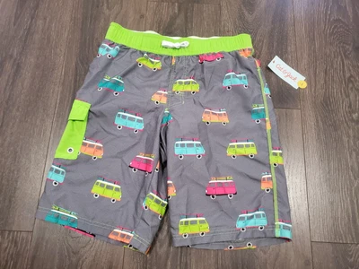 $15 • Buy Cat & Jack Boy's Shorts Swim Trunk UPF 50 NWT Size XL Volkswagen VW Bus Surfing 