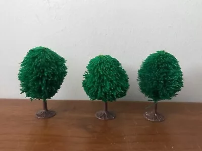 Vtg Disney Magic Town Square Play Set Lot Of 3 Replacement Small Autumn Trees • $11.99