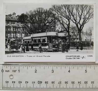 £2.50 • Buy 1960/70s Postcard Trams At Grand Parade, Brighton