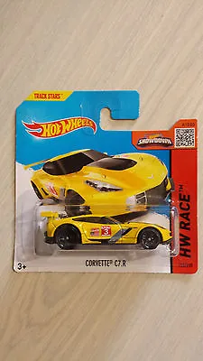 Hotwheels 2013 HW Race Corvette C7.R Short Card • $8