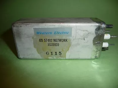Western Electric Capacitor-resistor P/n Gs-57482 Army 9139400 5915-00-844-0470 • $9.55
