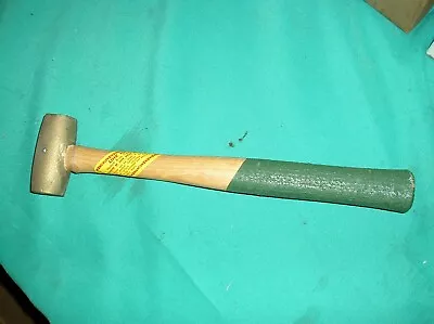 Vintage Hackett  Brass/Bronze   1.0 Pound   Non-Sparking Hammer   *NOS* • $35