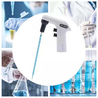 0.1-100ml Digital Electric Pipette Controller Automatic Electronic Pipette Pump • $94.05