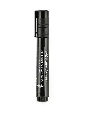 Faber-Castell Pitt Big Brush Artist Pens - Black 199 • $11.77