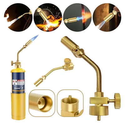 Full Metal Brass Pencil Flame Torch Head For Propane Gas Welding Torch MAPP MAP • $12.59