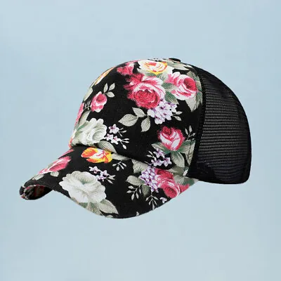 Women Baseball Caps Fashion Summer Hat Casual Mesh Baseball Caps • £6.68