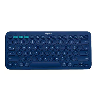 Logitech K380 Multi-Device Bluetooth Keyboard - Blue 920-007597 • $92