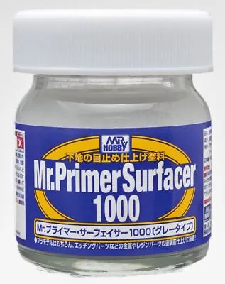 Mr Primer Surfacer 1000 - 40 ML Mr Hobby Sf-287 • $11.49