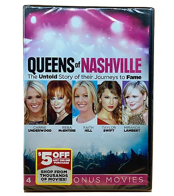 QUEENS OF NASHVILLE: Untold Story Of Their Journeys To Fame (DVD 2013) - SEALED • $10.99