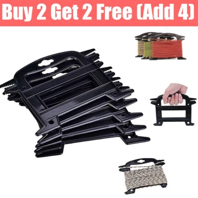 £3.18 • Buy Christmas String Light Reel Holder Cable Organiser Storage Rack Tangle Free Tidy