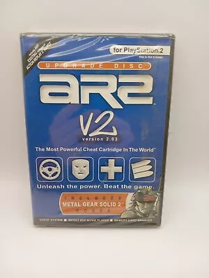 PlayStation 2 AR2 V2 Upgrade Disc Metal Gear Solid 2 Sealed • £44.99