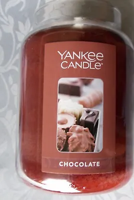 Yankee Candle Large Jar Chocolate Usa White Label 2018 • £39.95