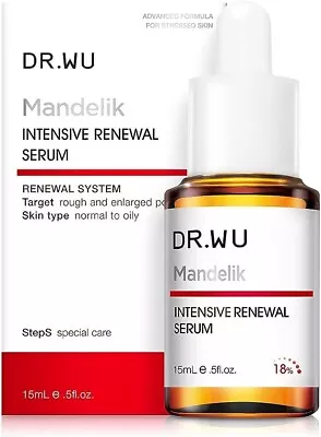 Dr.Wu Mandelik Intensive Renewal Serum With Mandelic Acid 18% 30ml • $42.99