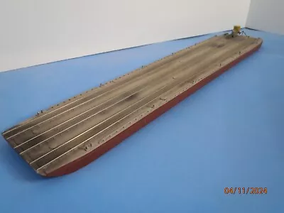 Three Track N Scale 225' Rail Barge: Canadian Pacific Prototype • $124.99