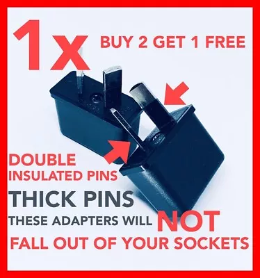$3.95 • Buy Usa Us Eu Adapter Plug To Au Aus Australia Travel Power Plug Convertor