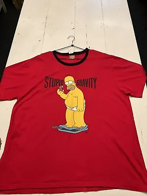 The Simpsons - T Shirt Homer Simpson  Mens Women T-Shirt Funny - Sizes XXL • £9.99
