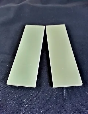 2 1/4   NATURAL GREEN  G-10 - 6  X 2  X.250  KNIFE HANDLE MATERIAL SCALES G10  • $11.25