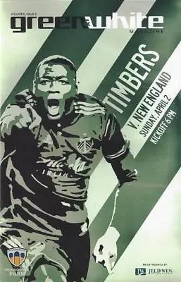 Portland Timbers 'Green & White' MLS Soccer/Football Program Volume 6 Issue 3 • $6.99