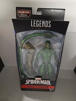 Marvel Legends Scorpion Molen Man BAF Hasbro Action Figure SEALED Spider-Man  • $36