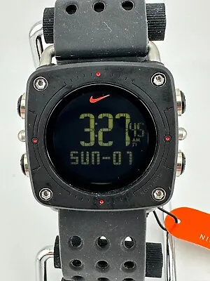 Nike Mettle Drill SI Men's Quartz Digital Sport Watch WC0070-002 • $159