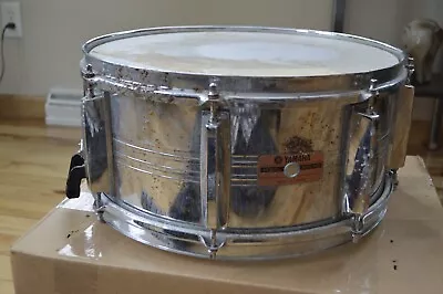 Vintage Yamaha 7 Series Snare Drum- SD-765MA Needs Restoration • $15.50