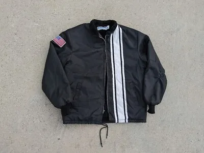 Vintage Black Ford Cobra Jacket Lined Size L • $75