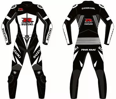 Women/Ladies Suzuki Custom Motorcycle Leather Suit Motorbike Racing Suit  • $399.99