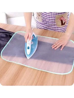 Clothes Protective Press Mesh Insulation Ironing Board Mat Cover Pad Mini Iron • $9.41