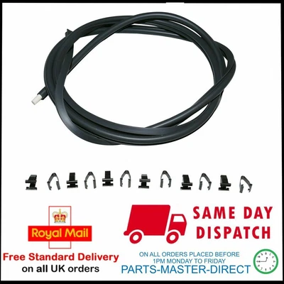 £22.99 • Buy Rangemaster 55 110 Models Oven Cooker Door Seal Rubber Gasket & 20 Clips Genuine