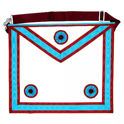 Brand New Masonic Lambskin Mark Degree Master Masons MM Apron With Pocket • £33.59