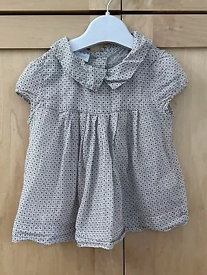 MARIE CHANTAL L Short-sleeve Blouse Top ~ Sz 4 / 4T • $10.99