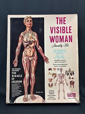 1960 Renwal The Visible Woman Model Kit & Miracle Of Creation REPLACEMENT PARTS • $5.95