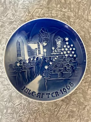 1968 B&G Copenhagen Denmark Danish Christmas Plate Save With Combined Shipping • $8