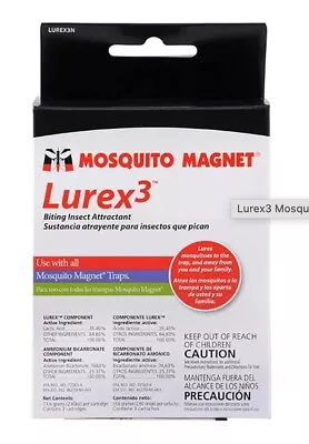 (3 PACK) Mosquito Magnet Outdoor Biting Insect Attractant Lurex3 Refill • $12.99