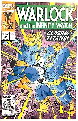 Warlock And The Infinity Watch #10 Cvr A Jim Starlin 1992 Marvel Comics Nm- • $2.39