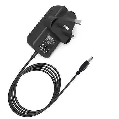 UK Plug Adapter For Yamaha PSR-32 PSS-130 YDP-140 Keyboard Power Supply Mains • £9.27